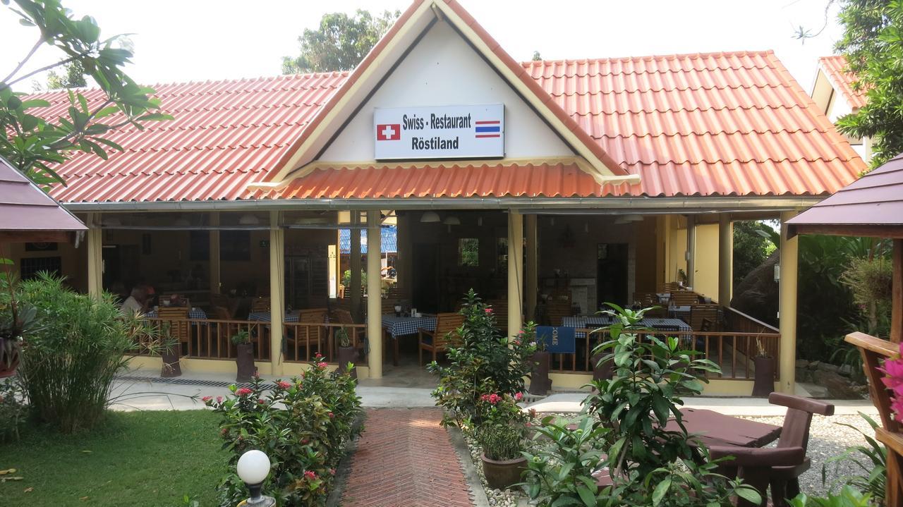 Flower Paradise & Swiss Restaurant Roestiland Ferieanlegg Lamai Beach (Koh Samui)